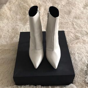 Tony Bianco White Freddie Booties